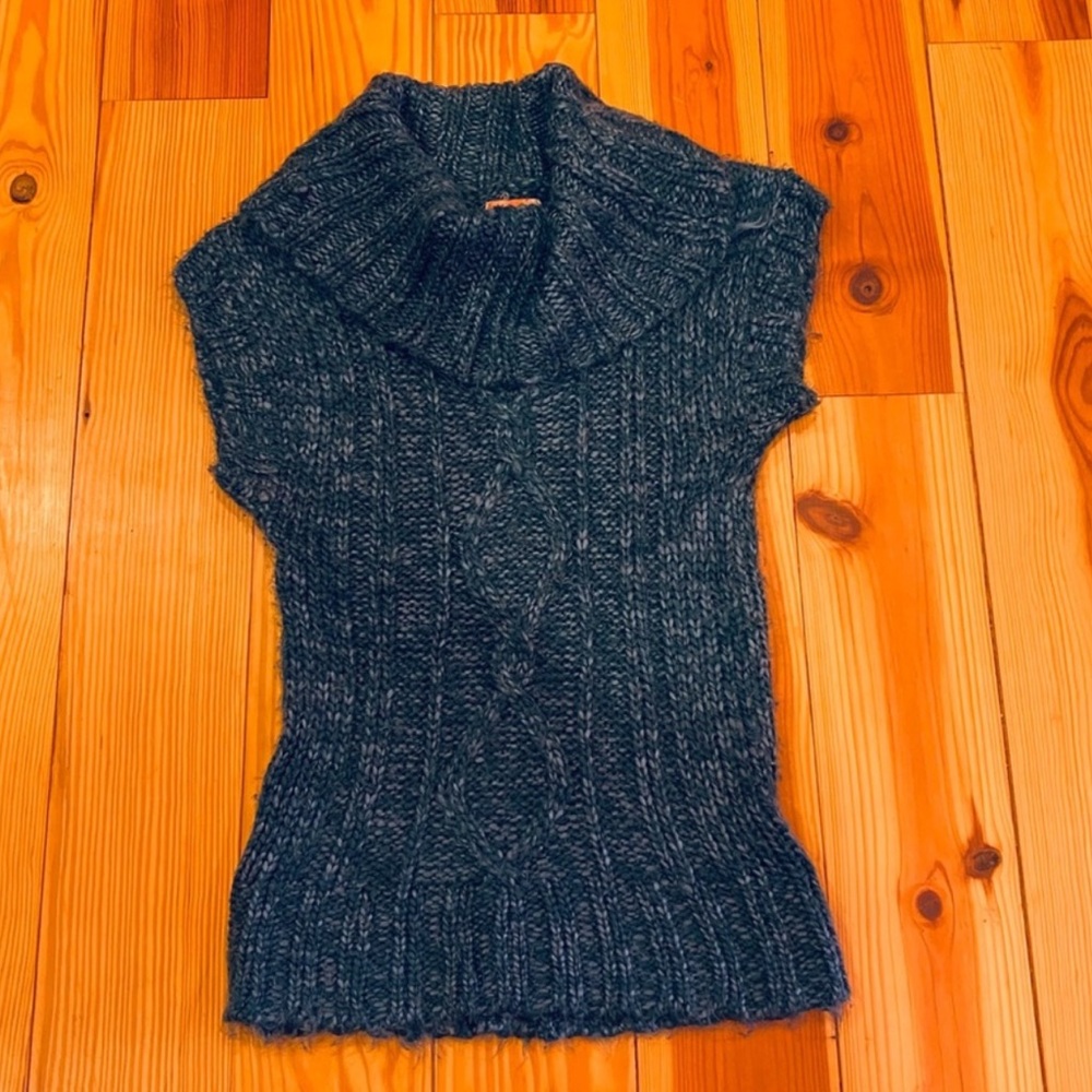 Women's Blue‎ Knit Sweater